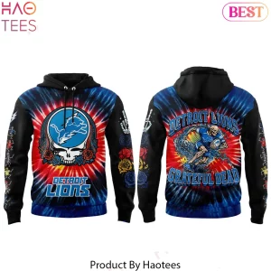Detroit Lions x Grateful Dead One Pride Tie Dye Hoodie