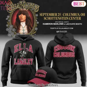 Ella Langley x Ohio State Buckeyes Choosin Columbus Concert Hoodie