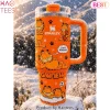 Tigger I Hate Mondays Cute Orange Insulated 40oz Tumbler with Handle