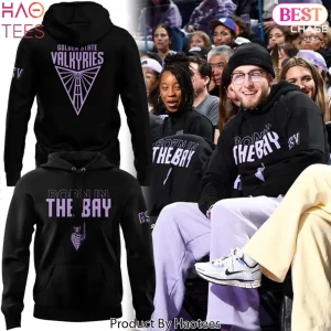 Golden State Valkyries Born In The Bay Black Graphic Hoodie