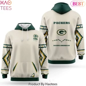 Green Bay Packers Native American Heritage Month AOP Hoodie