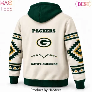 Green Bay Packers Native American Heritage Month AOP Hoodie