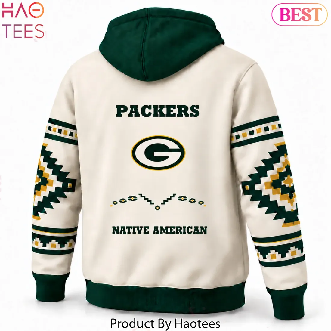 Green Bay Packers Native American Heritage Month AOP Hoodie Green Bay Packers Native American Heritage Month AOP Hoodie