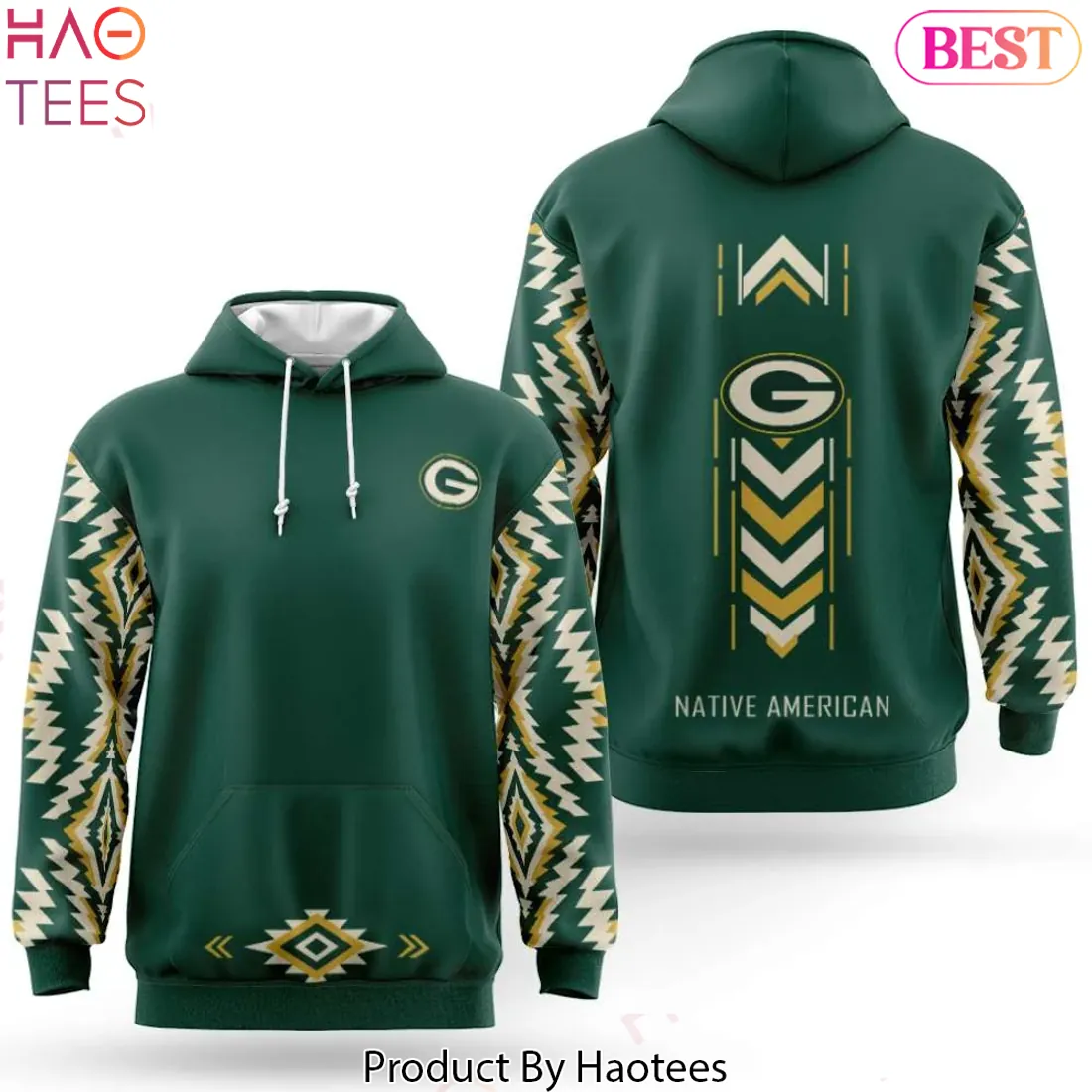 Green Bay Packers Native American Heritage Month Hoodie Green Bay Packers Native American Heritage Month Hoodie
