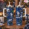 Washington Commanders NFL Christmas Festive Insulated Travel Tumbler