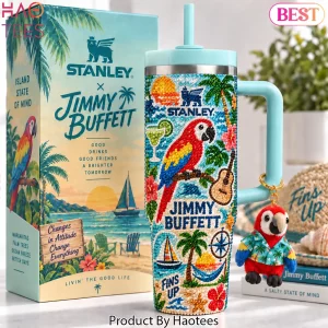Jimmy Buffett Fins Up Custom Rhinestone Bling 40oz Tumbler Jimmy Buffett Fins Up Custom Rhinestone Bling 40oz Tumbler