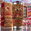 Baltimore Ravens M&T Bank Stadium 3D Wood Carved 40oz Tumbler