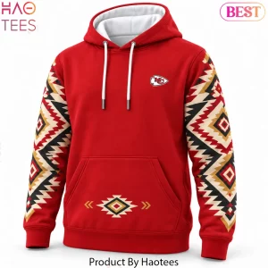 Kansas City Chiefs Native American Heritage Month AOP Red Hoodie