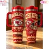 Kansas City Chiefs 3D Embossed Premium Red 40oz Handle Tumbler Kansas City Chiefs 3D Embossed Premium Red 40oz Handle Tumbler