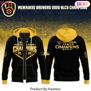 Milwaukee Brewers 2026 National League Champions Black Zip Hoodie