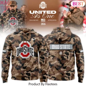 Ohio State Buckeyes Military Appreciation Camo Hoodie