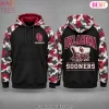 Oregon Ducks NCAA Camouflage Sleeve Pullover Hoodie