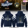 Milwaukee Brewers World Series Champions 2026 Signature Hoodie – Blue Milwaukee Brewers World Series Champions 2026 Signature Hoodie – Blue