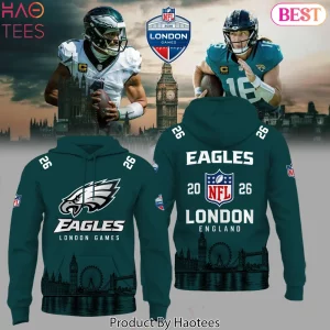 Philadelphia Eagles NFL London Games 2026 Hoodie