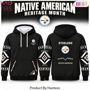 Pittsburgh Steelers Native American Heritage Month AOP Hoodie