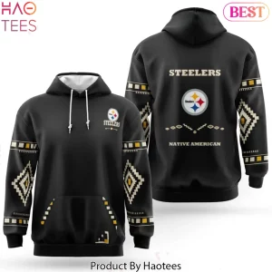 Pittsburgh Steelers Native American Heritage Month AOP Hoodie