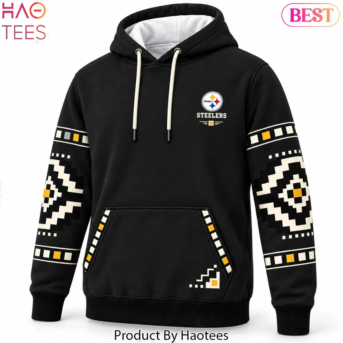 Pittsburgh Steelers Native American Heritage Month AOP Hoodie Pittsburgh Steelers Native American Heritage Month AOP Hoodie
