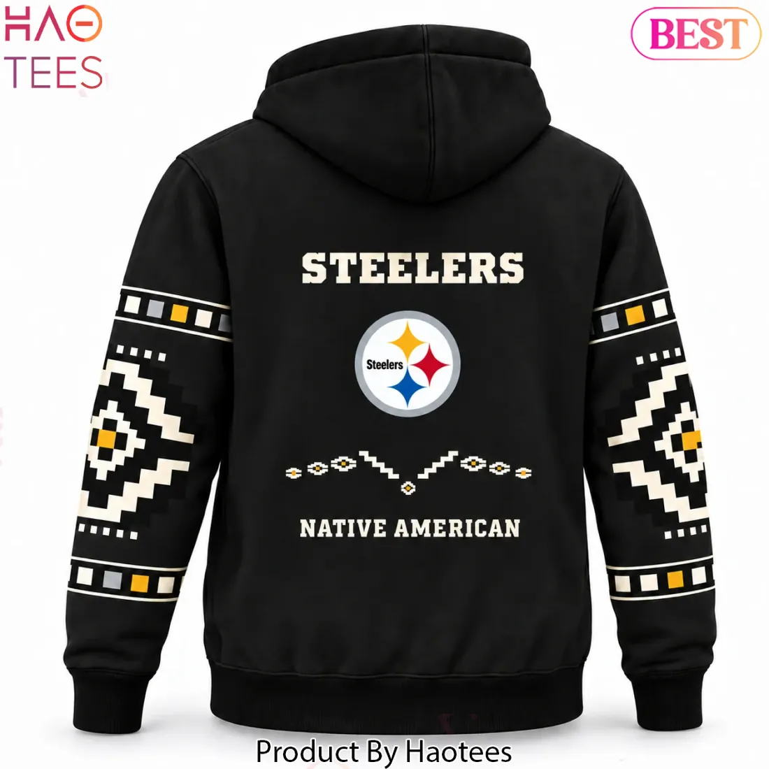 Pittsburgh Steelers Native American Heritage Month AOP Hoodie Pittsburgh Steelers Native American Heritage Month AOP Hoodie