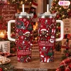 Cleveland Browns Dawg Pound Christmas Holiday Travel Tumbler