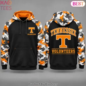 Tennessee Volunteers NCAA Premium Game Day Orange Camo Pullover Hoodie