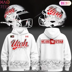 Utah Utes Ice Cold 𝐖𝐇𝐈𝐓𝐄 𝐎𝐔𝐓 2026 Hoodie