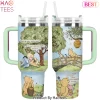 Winnie The Pooh 100th Anniversary Custom Name 40oz Stainless Steel Tumbler