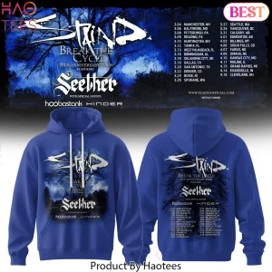 Staind Break The Cycle 25th Anniversary Tour Featuring Seether Hoodie